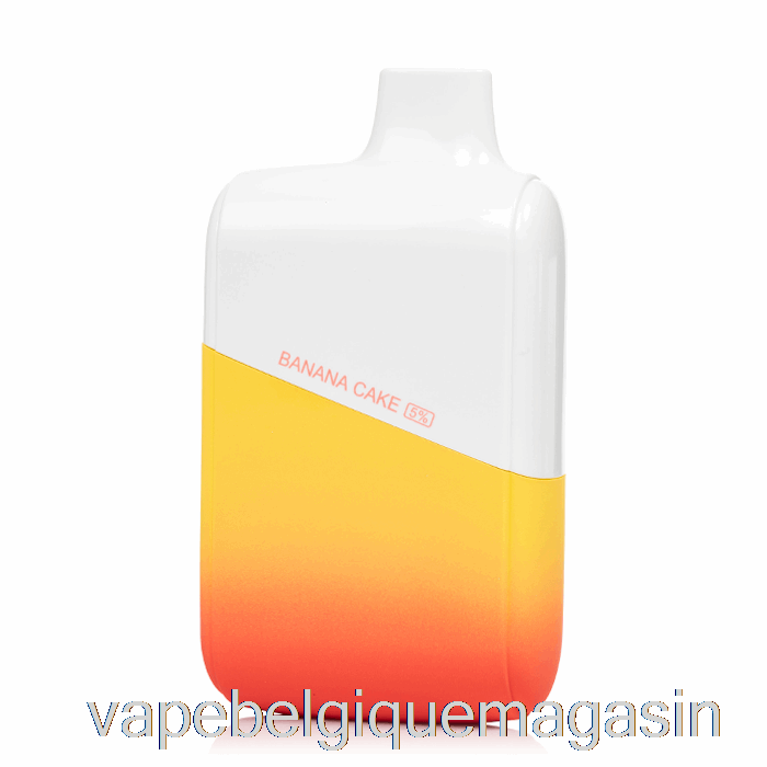 Vape Jetable Ijoy Bar Ic8000 Gâteau à La Banane Jetable